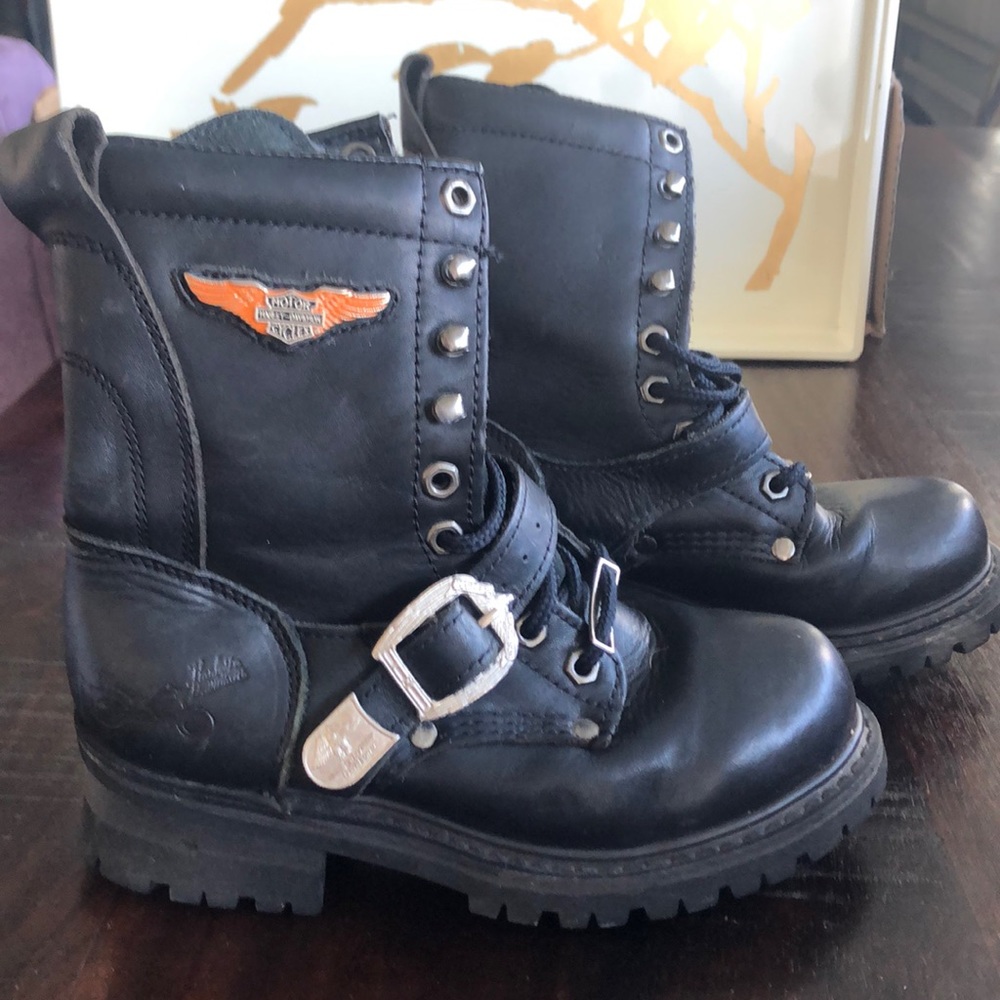 Harley Davidson women’s 5 1/2 boots black